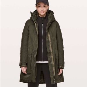 NWT Lululemon Out In The Elements Winter Parka